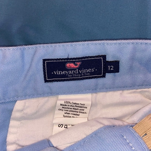 Blue Vineyard Vines Shorts. Size 12 - Picture 2 of 4
